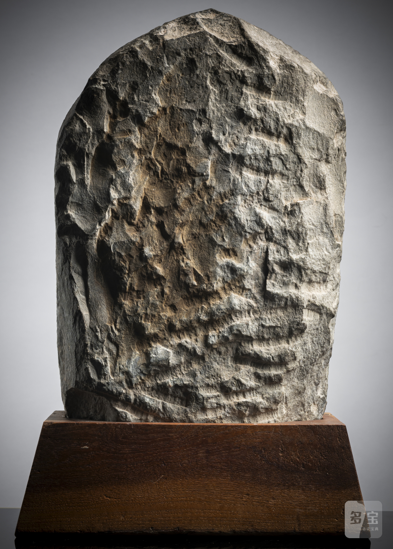 A FINE GREY STONE STELE DEPICTING SHIVA AND PARVATI - 图2